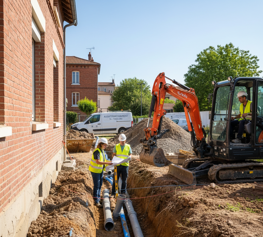 terrassement assainissement Toulouse